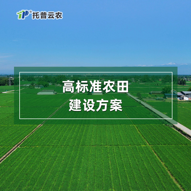 高標準農田建設綜合解決方案